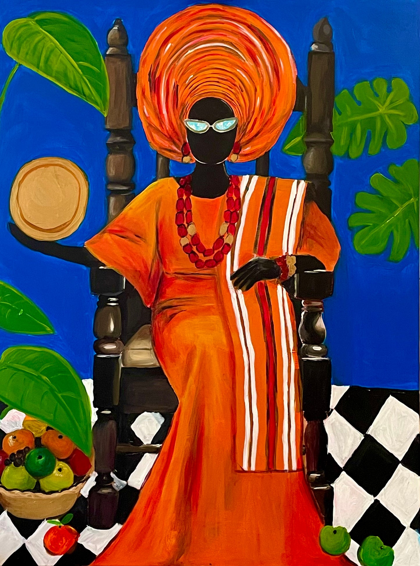 Queen of pentacles